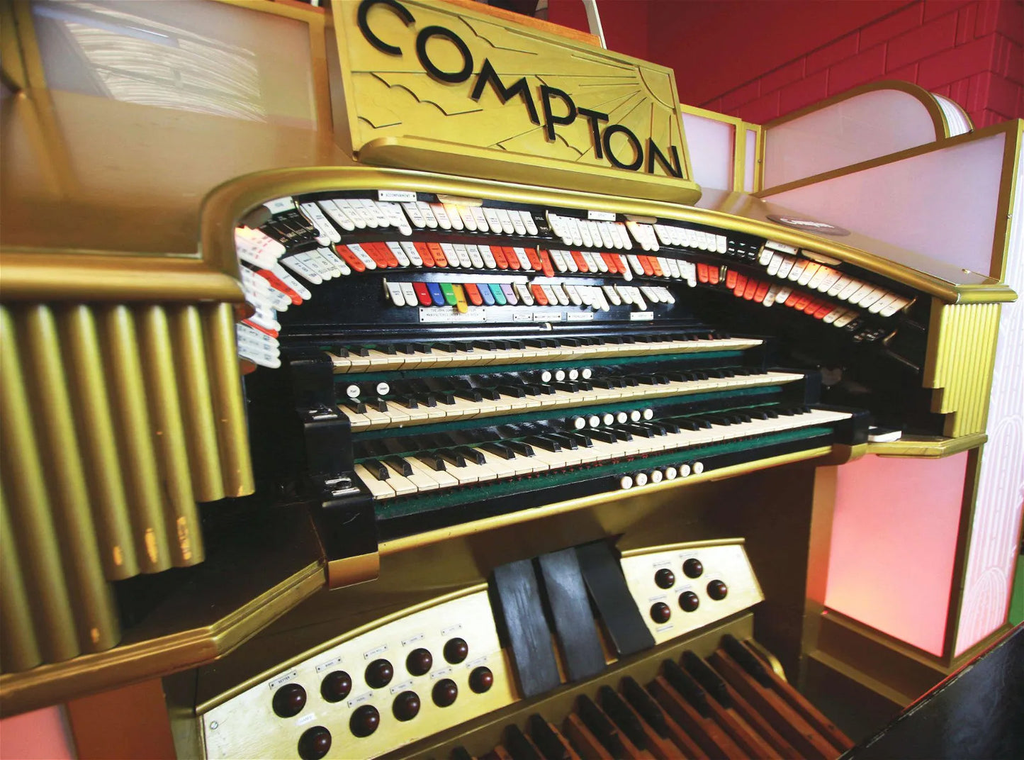 Massive Compton 9 Rank bioscoop/theaterorgel ca. 1934