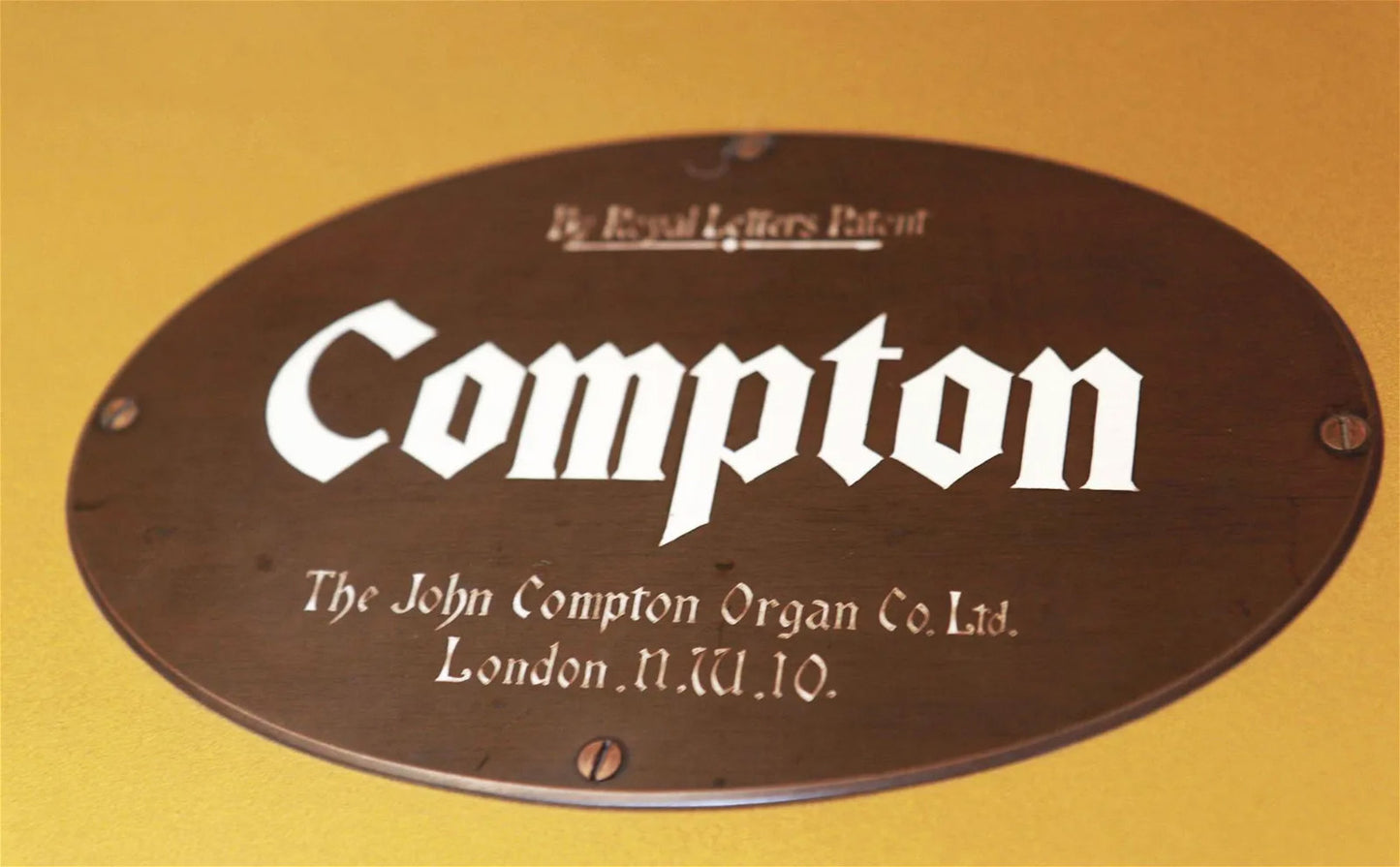 Massive Compton 9 Rank bioscoop/theaterorgel ca. 1934