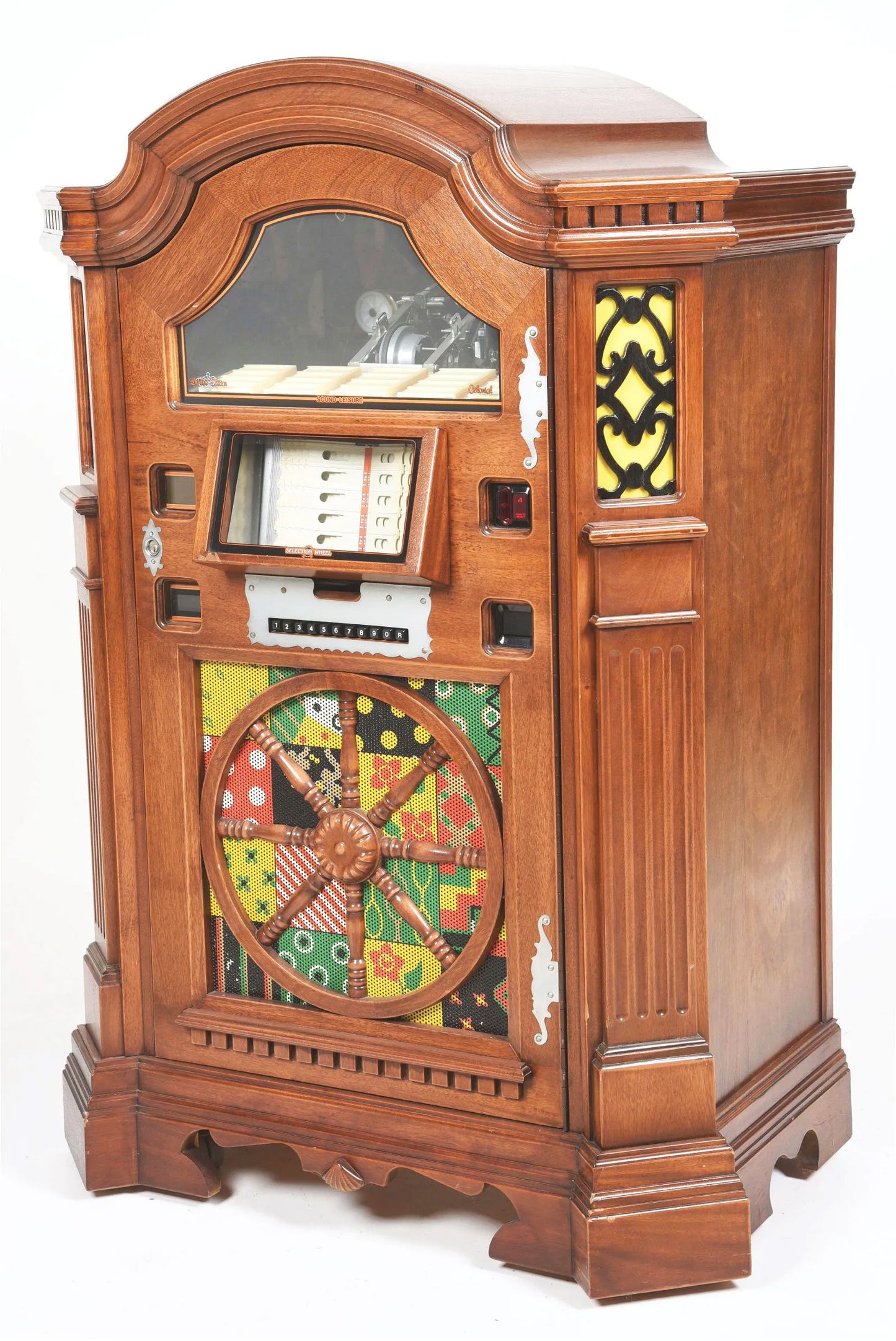 Sound Leisure Colonial 200 Selection Wurlitzer 780 Replica Jukebox